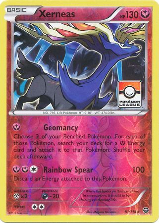 Xerneas (81/114) (Steam Siege League Promo) [XY: Steam Siege] | Good Games North
