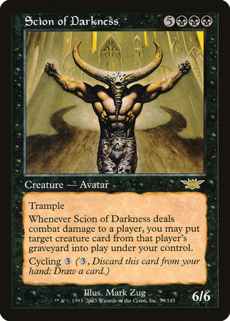 Scion of Darkness [Legions] | Good Games North