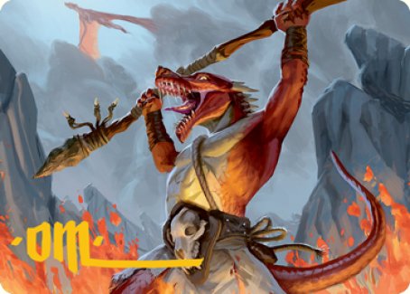 Kobold Art Card (Gold-Stamped Signature) [Dungeons & Dragons: Adventures in the Forgotten Realms Art Series] | Good Games North