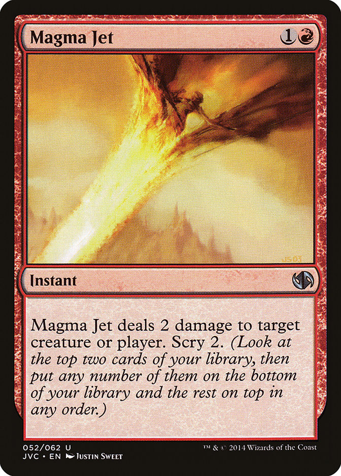 Magma Jet [Duel Decks Anthology] | Good Games North