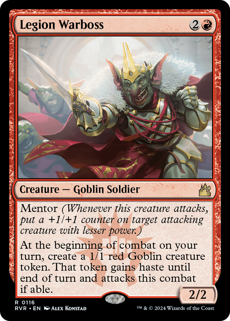 Legion Warboss [Ravnica Remastered] | Good Games North