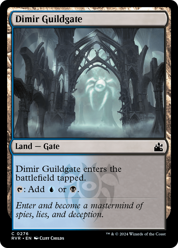Dimir Guildgate [Ravnica Remastered] | Good Games North