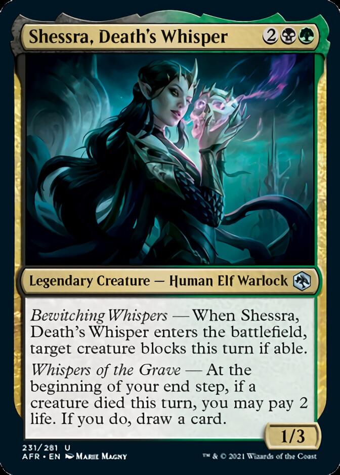 Shessra, Death's Whisper [Dungeons & Dragons: Adventures in the Forgotten Realms] | Good Games North
