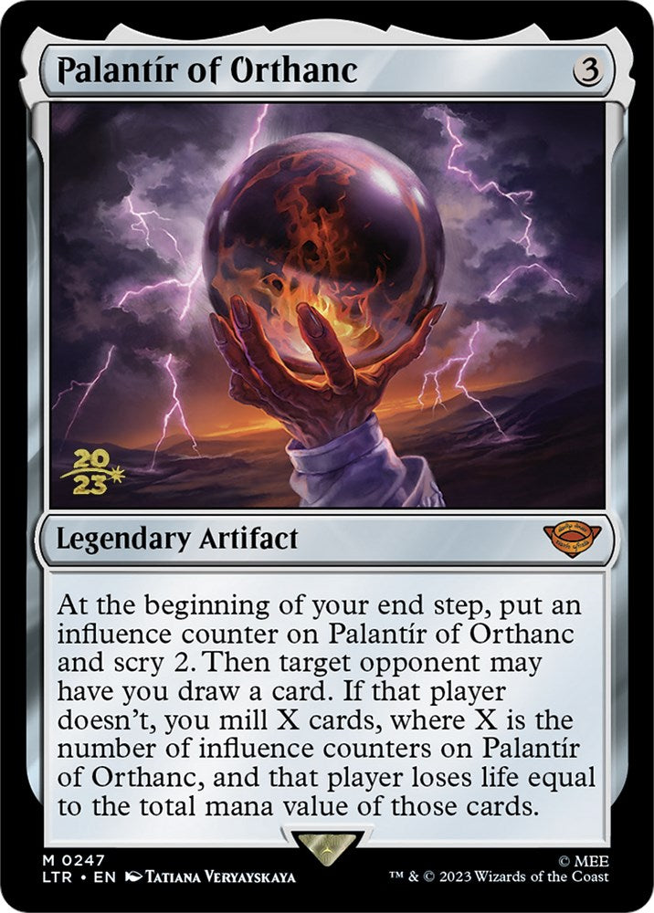 Palantir of Orthanc [The Lord of the Rings: Tales of Middle-Earth Prerelease Promos] | Good Games North