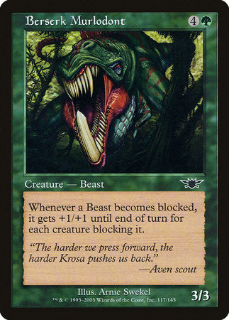 Berserk Murlodont [Legions] | Good Games North