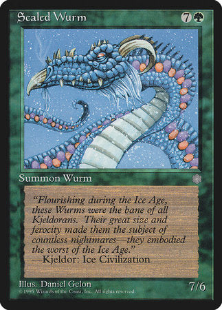 Scaled Wurm [Ice Age] | Good Games North