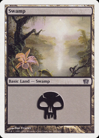 Swamp (341) [Eighth Edition] | Good Games North