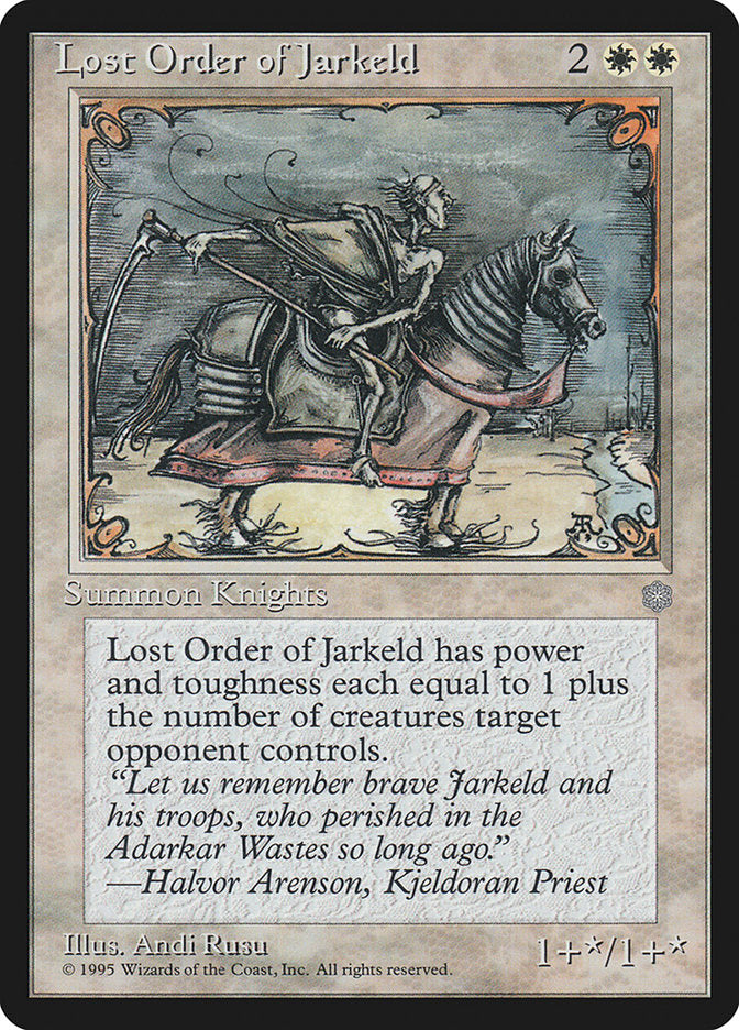 Lost Order of Jarkeld [Ice Age] | Good Games North