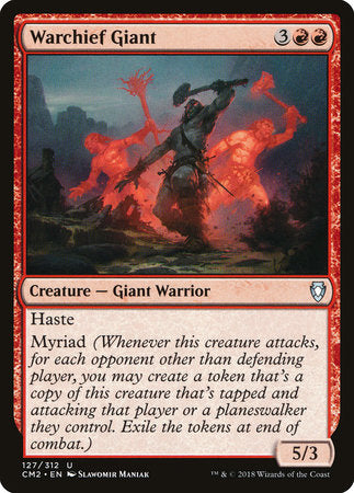 Warchief Giant [Commander Anthology Volume II] | Good Games North