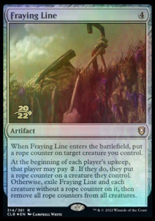 Fraying Line [Commander Legends: Battle for Baldur's Gate Prerelease Promos] | Good Games North