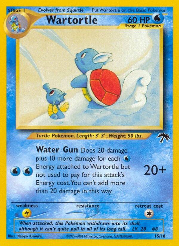 Wartortle (15/18) [Southern Islands] | Good Games North