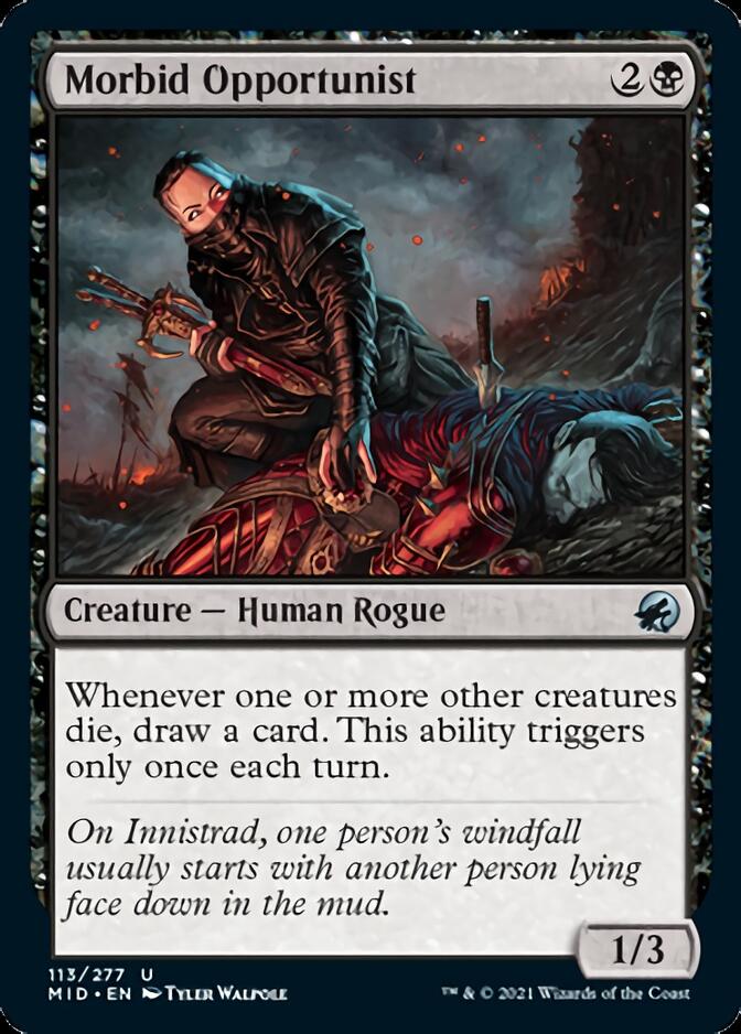 Morbid Opportunist [Innistrad: Midnight Hunt] | Good Games North