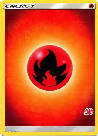 Fire Energy (Charizard Stamp #10) [Battle Academy 2020] | Good Games North