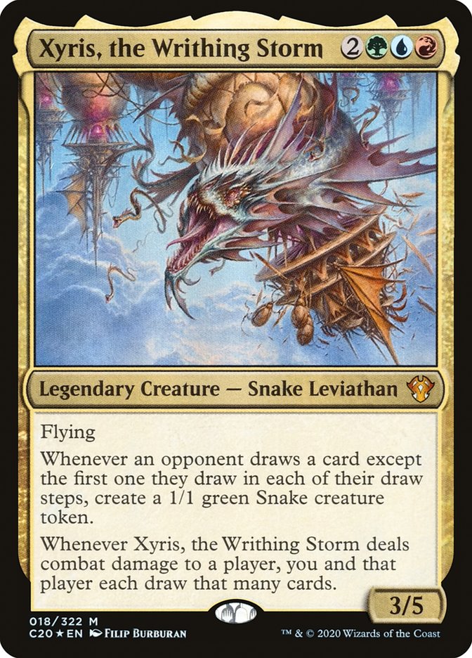 Xyris, the Writhing Storm [Commander 2020] | Good Games North