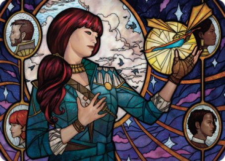 Jhoira, Ageless Innovator Art Card [Dominaria United Art Series] | Good Games North