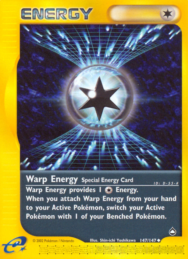 Warp Energy (147/147) [Aquapolis] | Good Games North
