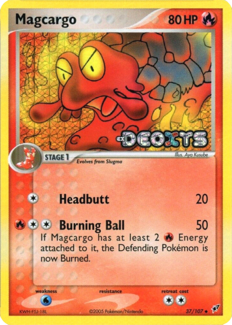Magcargo (37/107) (Stamped) [EX: Deoxys] | Good Games North
