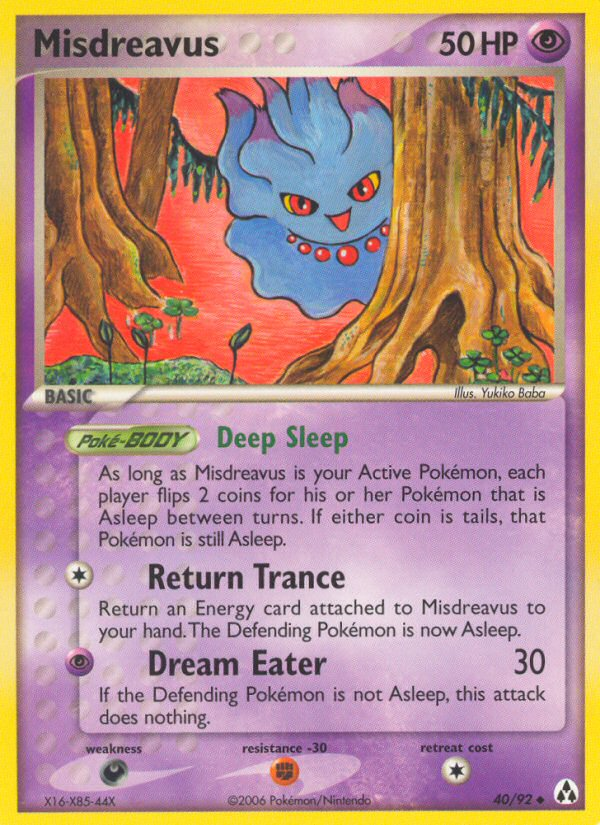 Misdreavus (40/92) [EX: Legend Maker] | Good Games North