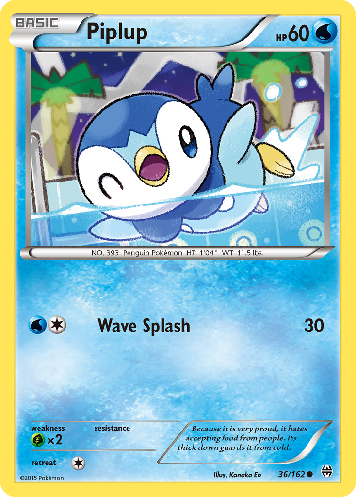 Piplup (36/162) [XY: BREAKthrough] | Good Games North