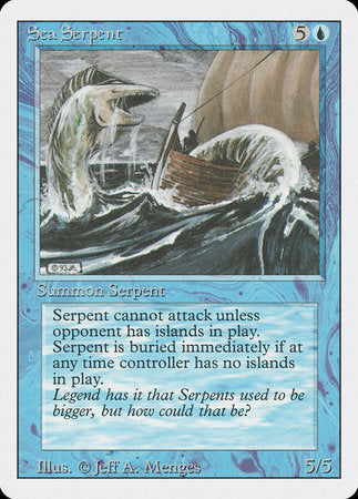 Sea Serpent [Revised Edition] | Good Games North
