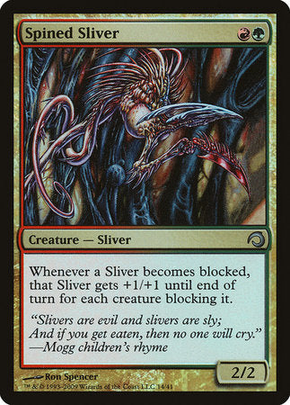 Spined Sliver [Premium Deck Series: Slivers] | Good Games North