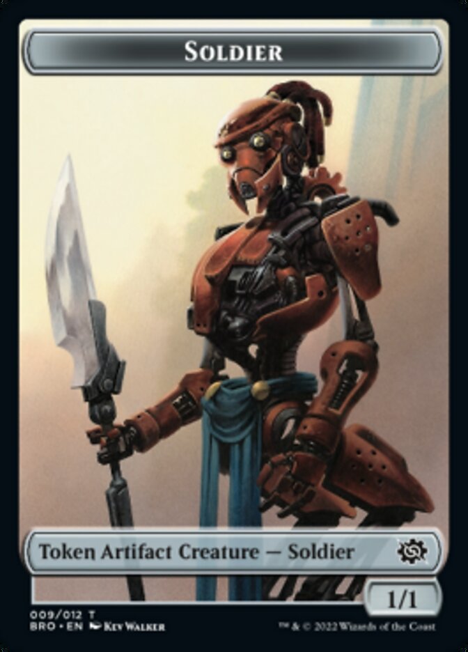 Soldier Token (009) [The Brothers' War Tokens] | Good Games North