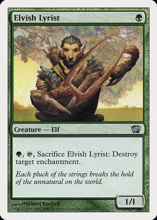 Elvish Lyrist [Eighth Edition] | Good Games North