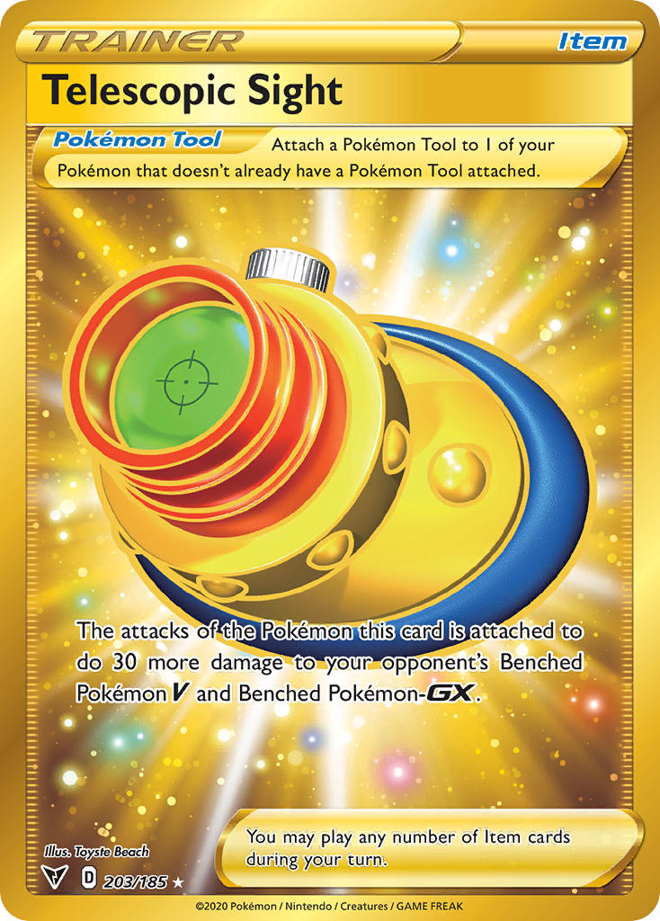 Telescopic Sight (203/185) [Sword & Shield: Vivid Voltage] | Good Games North