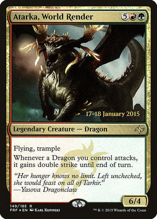 Atarka, World Render [Fate Reforged Promos] | Good Games North