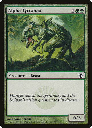 Alpha Tyrranax [Scars of Mirrodin] | Good Games North