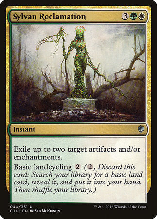 Sylvan Reclamation [Commander 2016] | Good Games North