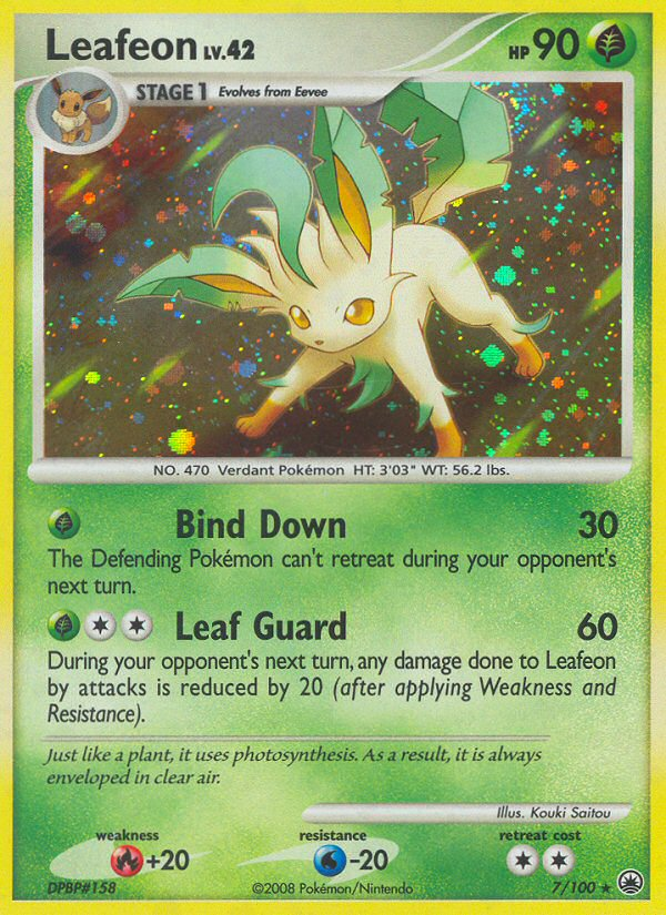 Leafeon (7/100) [Diamond & Pearl: Majestic Dawn] | Good Games North