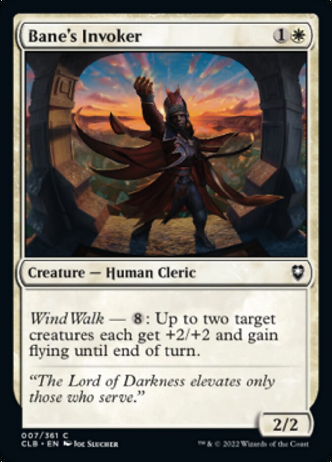 Bane's Invoker [Commander Legends: Battle for Baldur's Gate] | Good Games North