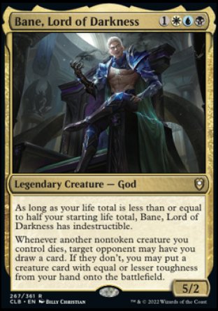 Bane, Lord of Darkness [Commander Legends: Battle for Baldur's Gate] | Good Games North