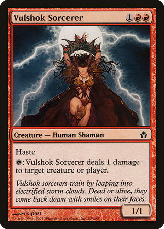 Vulshok Sorcerer [Fifth Dawn] | Good Games North
