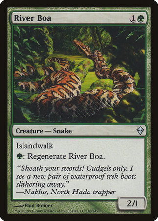 River Boa [Zendikar] | Good Games North