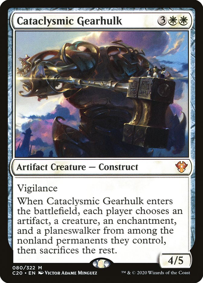 Cataclysmic Gearhulk [Commander 2020] | Good Games North