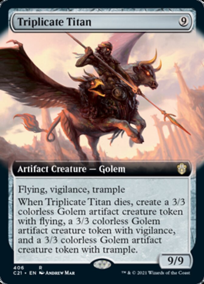 Triplicate Titan (Extended) [Commander 2021] | Good Games North