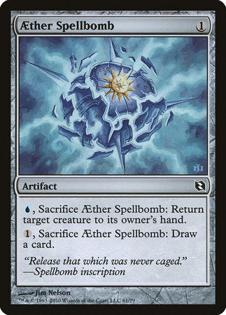 Aether Spellbomb [Duel Decks: Elspeth vs. Tezzeret] | Good Games North