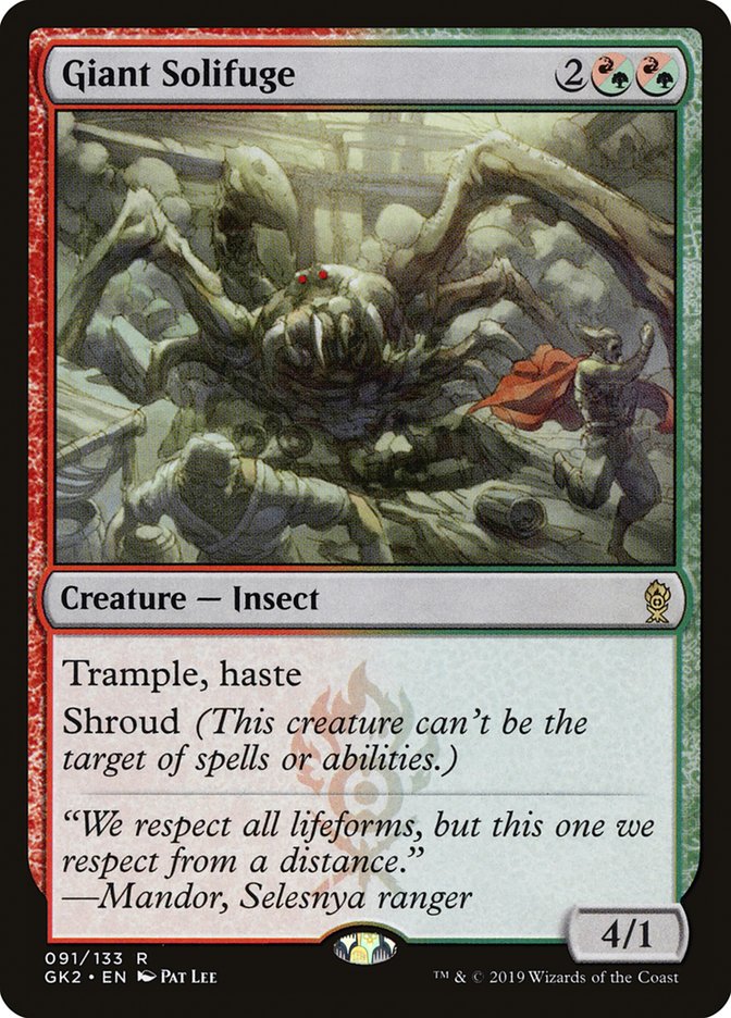 Giant Solifuge [Ravnica Allegiance Guild Kit] | Good Games North