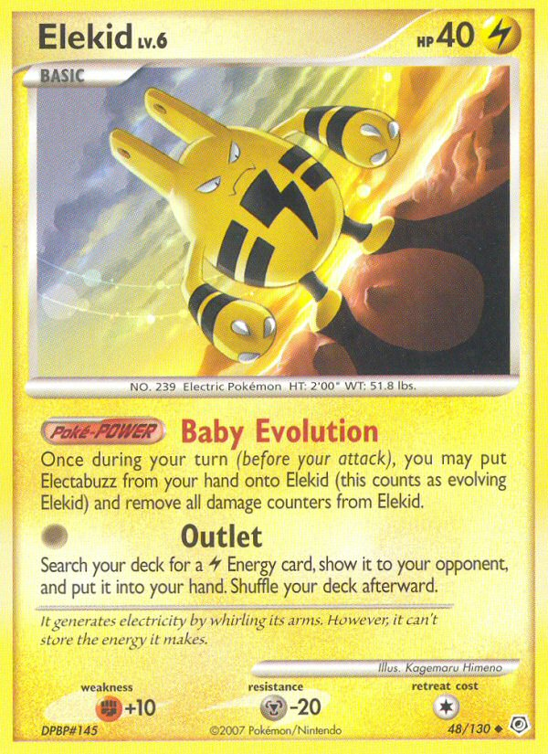 Elekid (48/130) [Diamond & Pearl: Base Set] | Good Games North