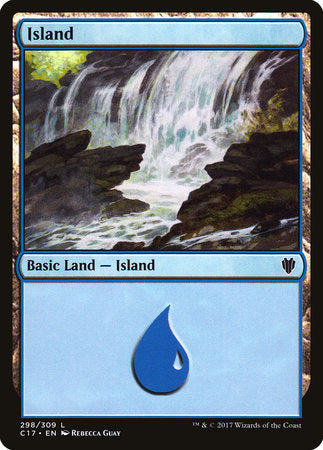 Island (298) [Commander 2017] | Good Games North