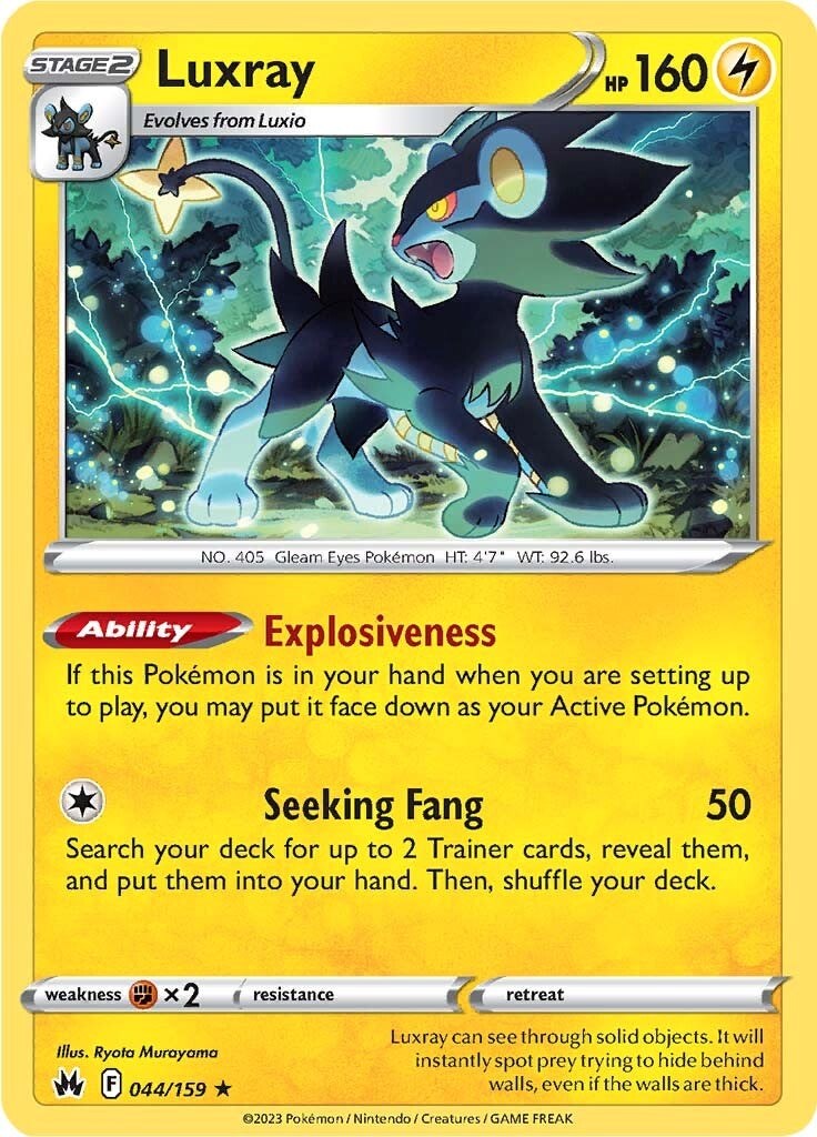 Luxray (044/159) (44) [Sword & Shield: Crown Zenith] | Good Games North