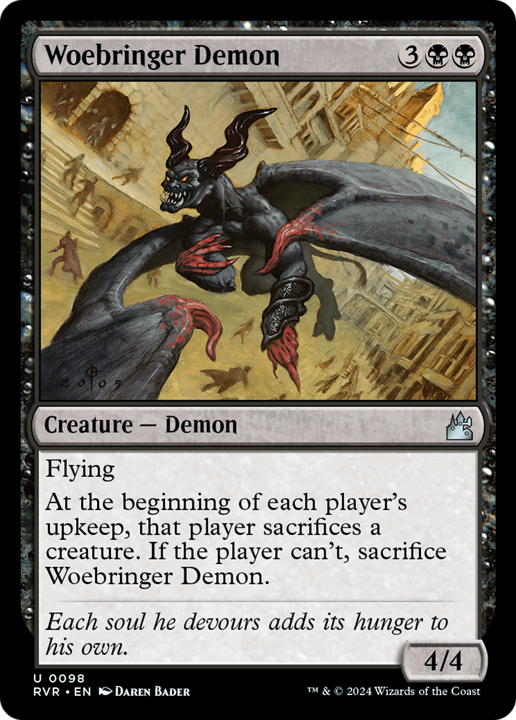 Woebringer Demon [Ravnica Remastered] | Good Games North