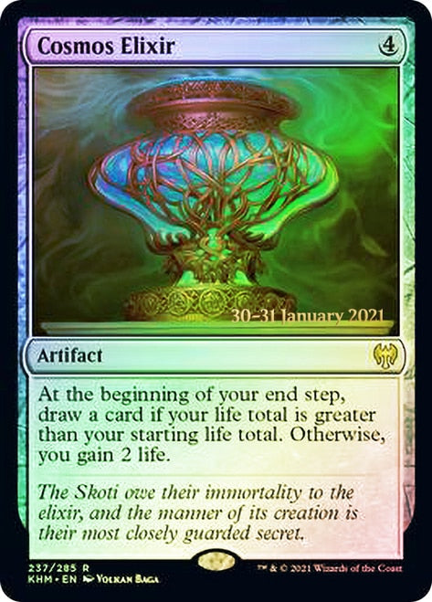 Cosmos Elixir  [Kaldheim Prerelease Promos] | Good Games North