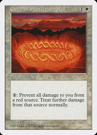 Circle of Protection: Red [Fifth Edition] | Good Games North
