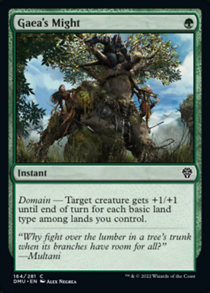 Gaea's Might [Dominaria United] | Good Games North