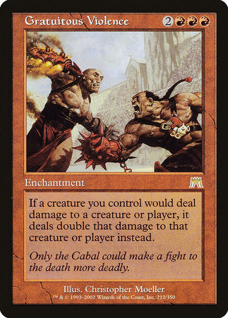 Gratuitous Violence [Onslaught] | Good Games North
