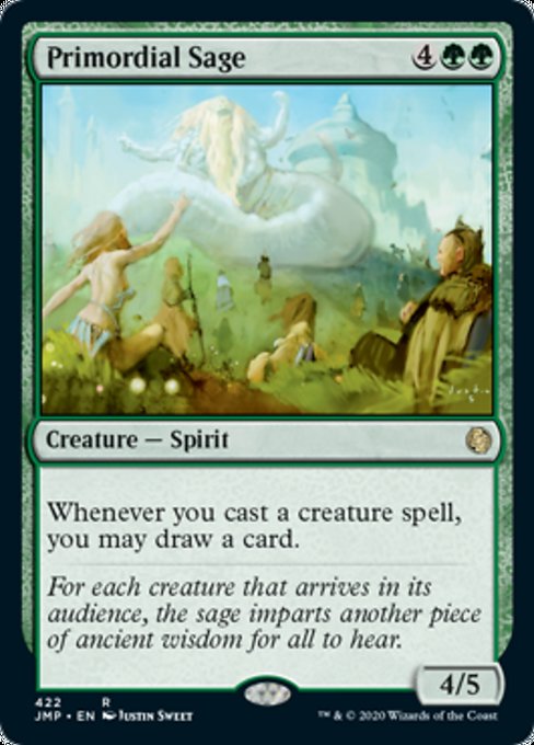 Primordial Sage [Jumpstart] | Good Games North