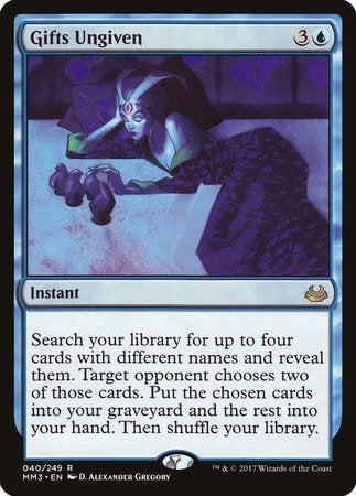 Gifts Ungiven [Modern Masters 2017] | Good Games North